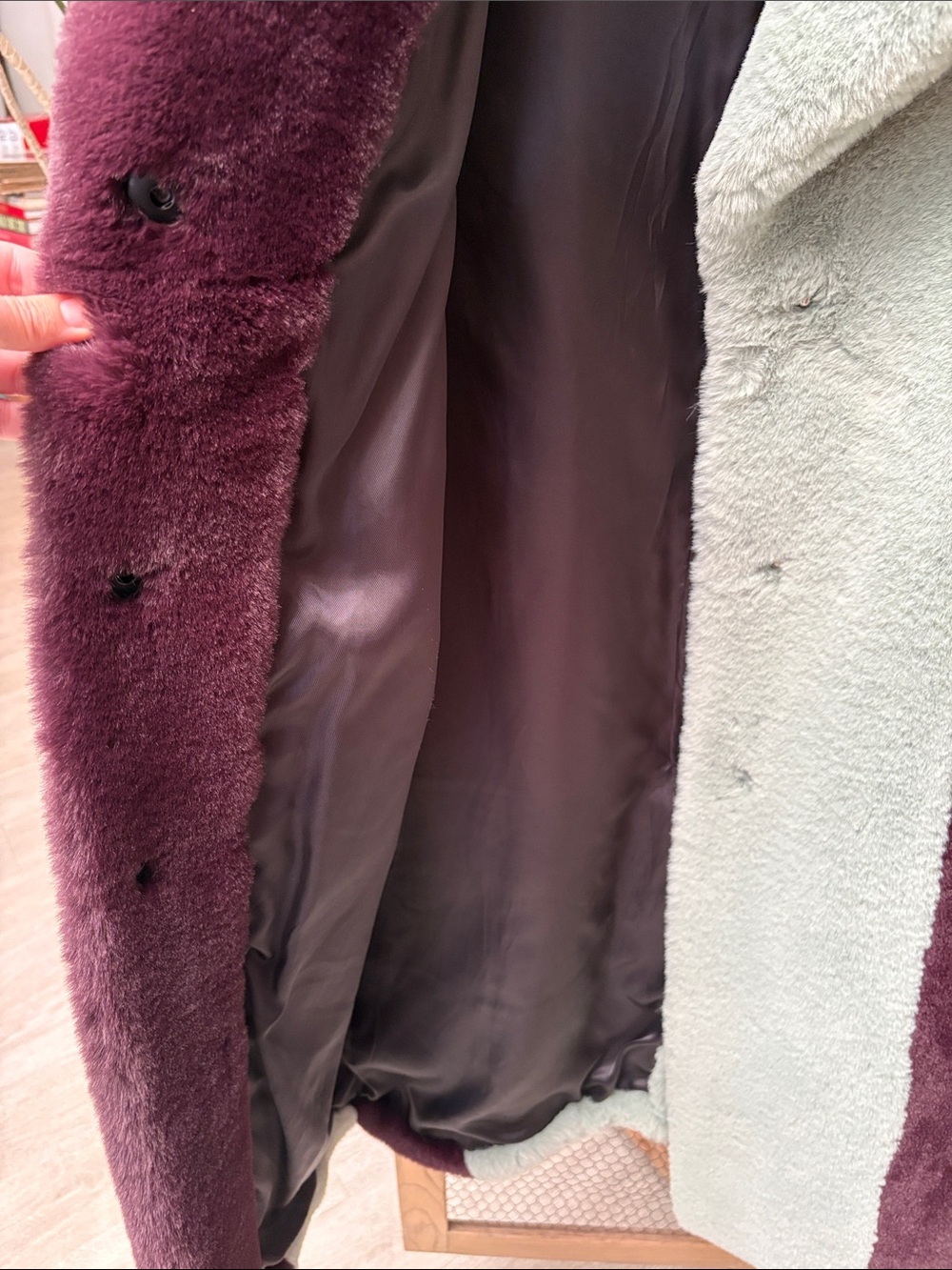 Free People Jakke Katie Striped Coat - Picture 9 of 14
